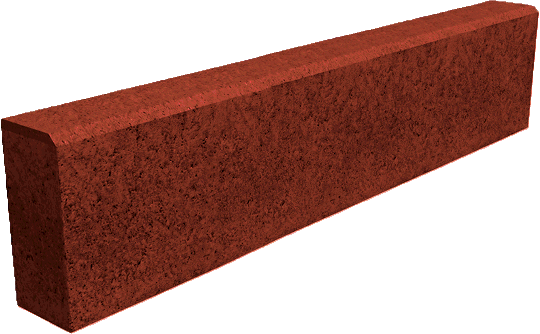 БОРДЮР 80мм красный